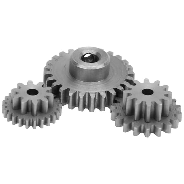 Gearbox i stål, reservedele til WPL D12 1/10 RC-lastbiler