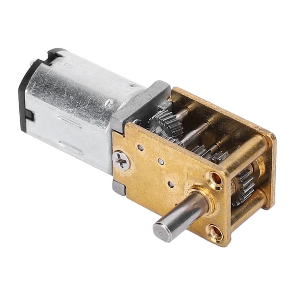 Miniborste DC-motor Micro Snäckväxelreducerare DC6V 35RPM Elektronisk Enhet