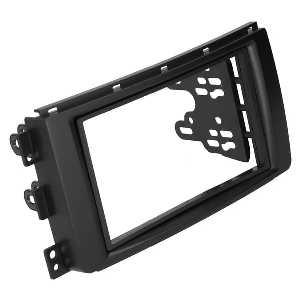 2Din Bilstereo Radio Facia CD Dash Panel Omdannelse Trim Udskiftning til SMART ForTwo 2007‑2010