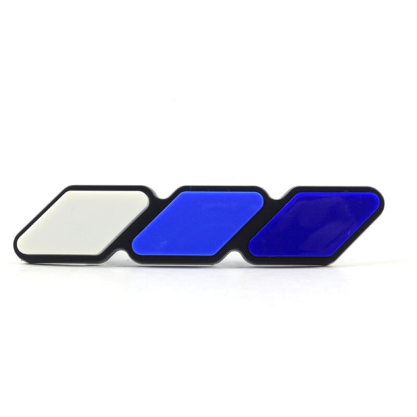 Trefärgad bildekal för Toyota Tacoma modifierat mesh (blå gradient)