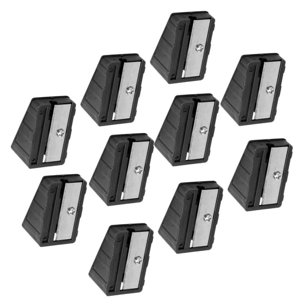 10 stk. Barbara Billiard Cue Tip Shaper Pen Sharpener Shape Black