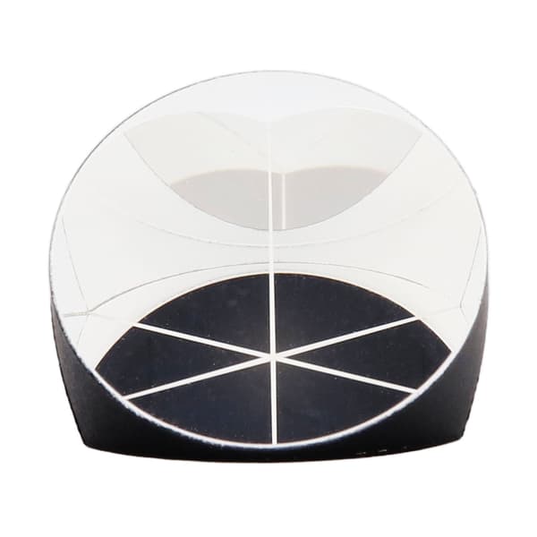Hörnkub Prisma Optiskt Glas Belagd Polerad Hög Precision 25,4 mm Trihedral Retroreflektor