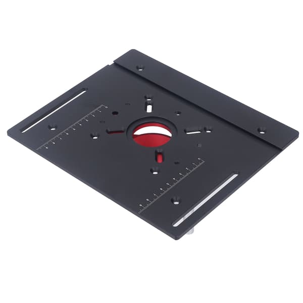 Manuel Router Lift Platform System Kit Router Bord Sav Indsats Bundplade Sort