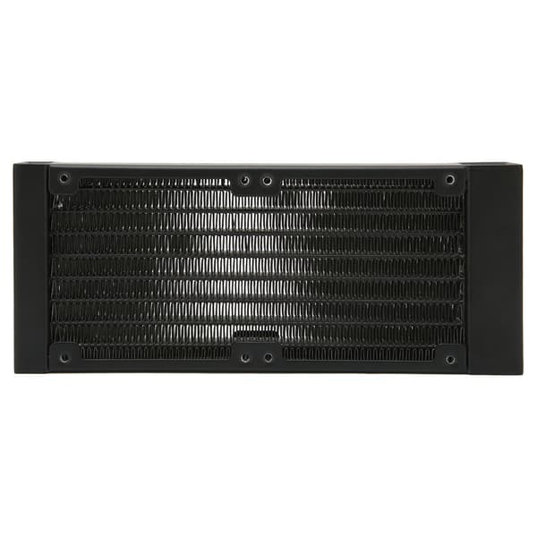Vandkølingsradiator 8 Rør G1/4 Gevind 80mm Dobbelte Blæsere Aluminiumlegering Varmeveksler til Printer Drone Computer
