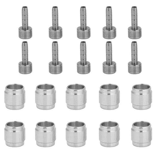 10 Set Hydraulisk Skivbromsslang Olive Connector Insert för AVID SRAM Ersättningsdel