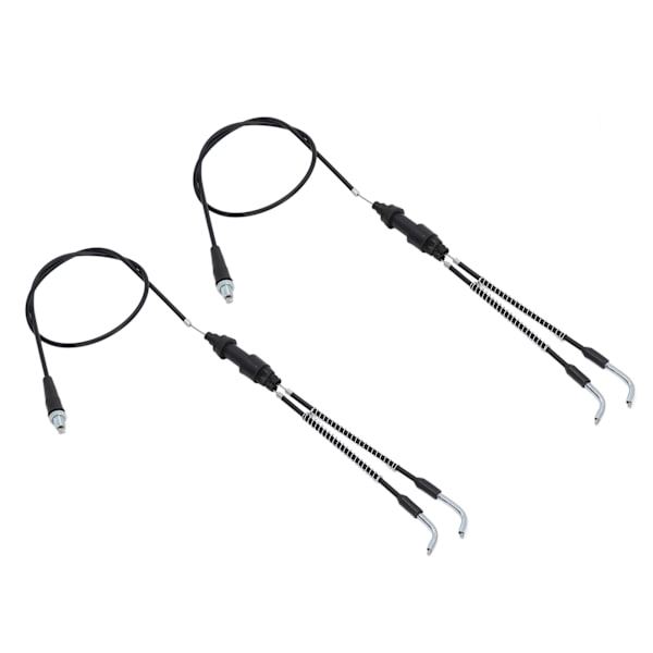 Gaskabel Sort 01 0813 Metal Push Pull Kabel til Banshee 350 YFZ350 1987 til 2006