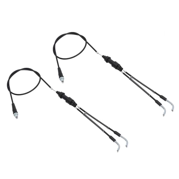 Gasskabel Svart 01 0813 Metall Push Pull-kabel for Banshee 350 YFZ350 1987 til 2006