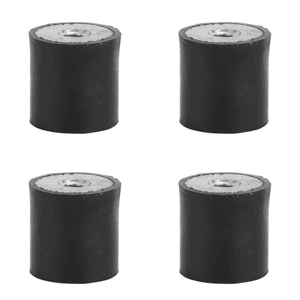4. generasjons vibrasjonsdempende gummifester Isolator DE10x10 M4