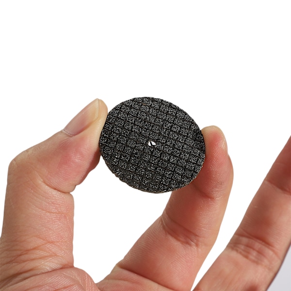 60 stk. 32 mm doble netting-kutteskiver med 3 mm koblingsstang