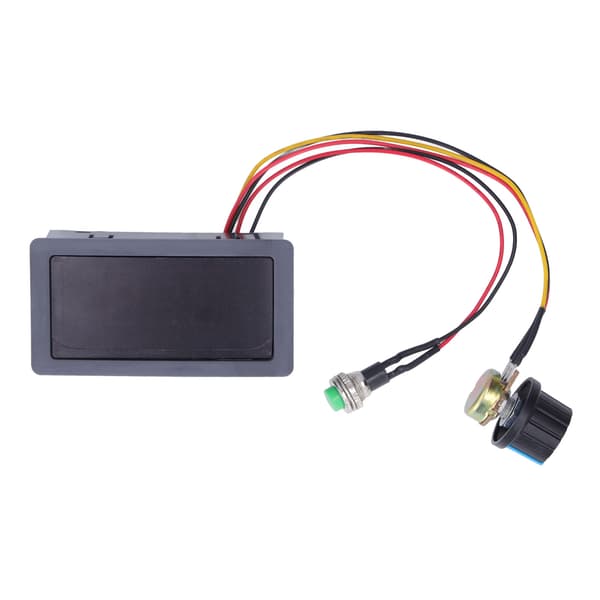 Digital Display PWM DC Motor Hastighetskontroller Trinnløs Bryter 0.56 Tommers LED