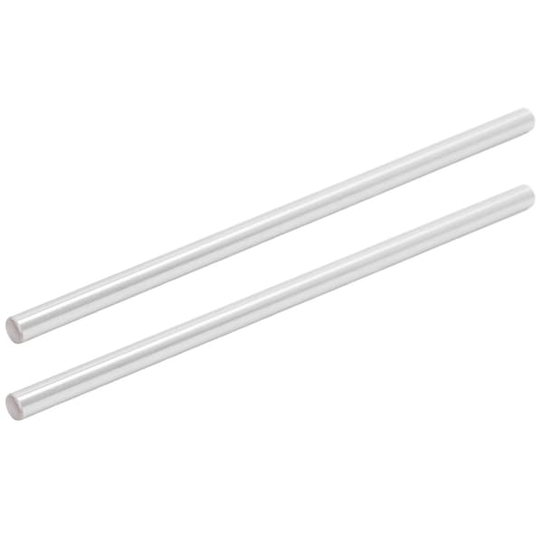 2 stk. 8 mm lineær akse højpræcision forkromet stål bevægelses cylinder til 3D-printer 200 mm 7,9 tommer