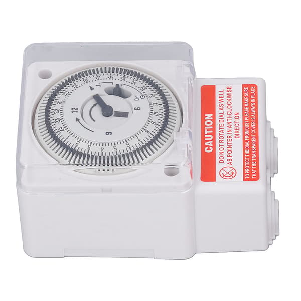 Mekanisk tidsbryter 24 timer 15 minutters intervall klokketype industritimer AC220V