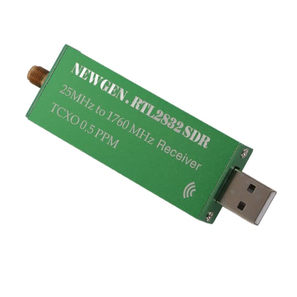 RTL SDR Modtager 25 1760MHz Fuld Bånd RTL2832U R820T2 Softwaredefineret Radioscanner