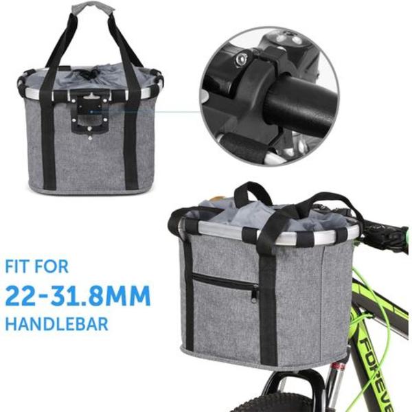 Vikbar cykelkorg Liten katt hundbärväska Styrkorg Vikbar cykelkorg för husdjur 7 färger 34 * 28 * 25 cm