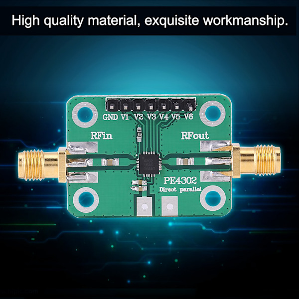 PE4302 Numerisk Kontroll Demper Parallell Umiddelbar Modus 1MHz til 4GHz