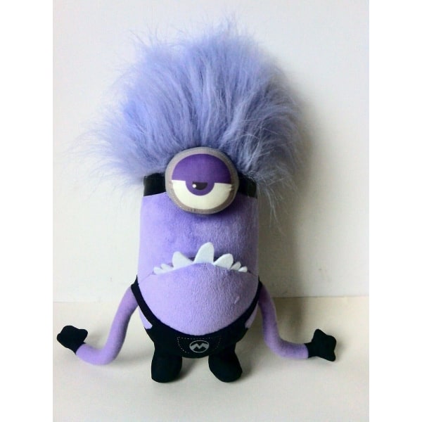 Minions Collection Despicable Me Purple Plush Toy Doll A One-eyes