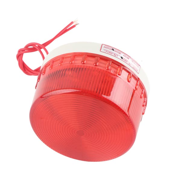 Mini LED Varningsfyr Strob Signal Blinkande Enhet AC220V
