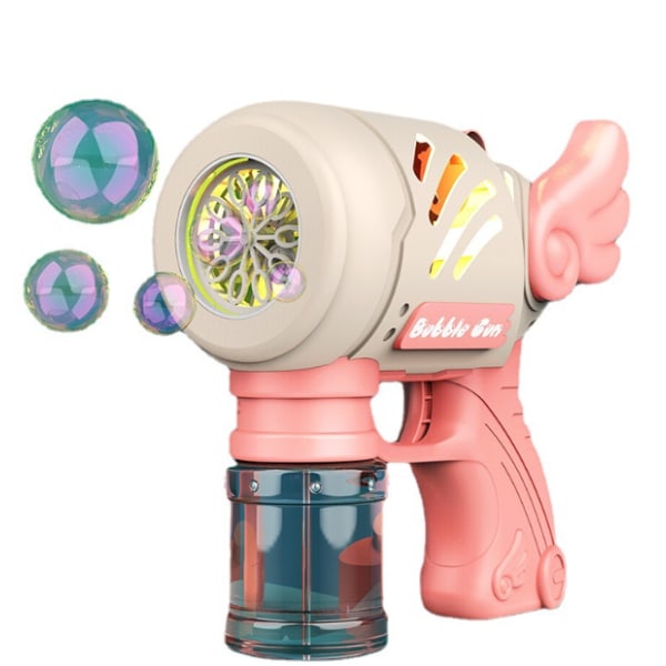 Elektrisk leksak (Angel Bubble Machine 10 hål [Rosa])