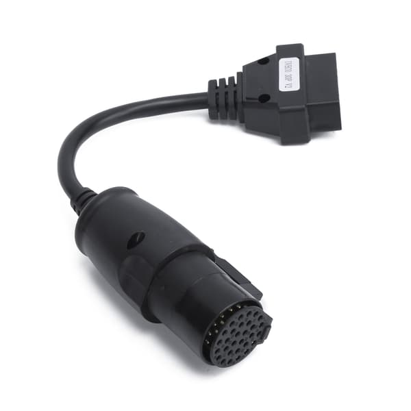 OBD2 30Pin‑16Pin Diagnostisk Kabeladapter 250mm/9.8in Længde Erstatning for IVECO Lastbiler