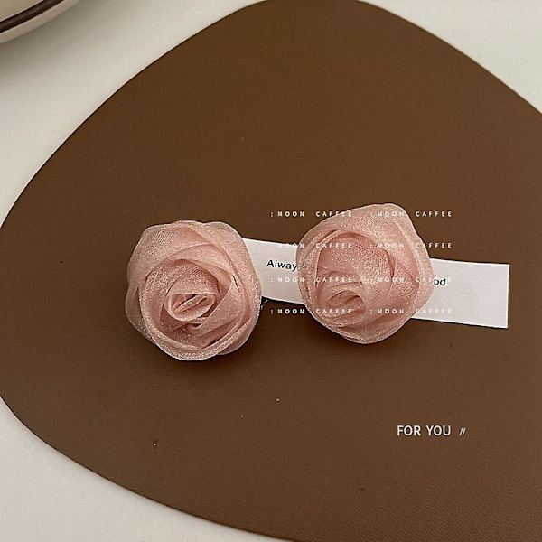 Øreringe Overdrevet blomsterstud modesmykker Ac7906 C42
