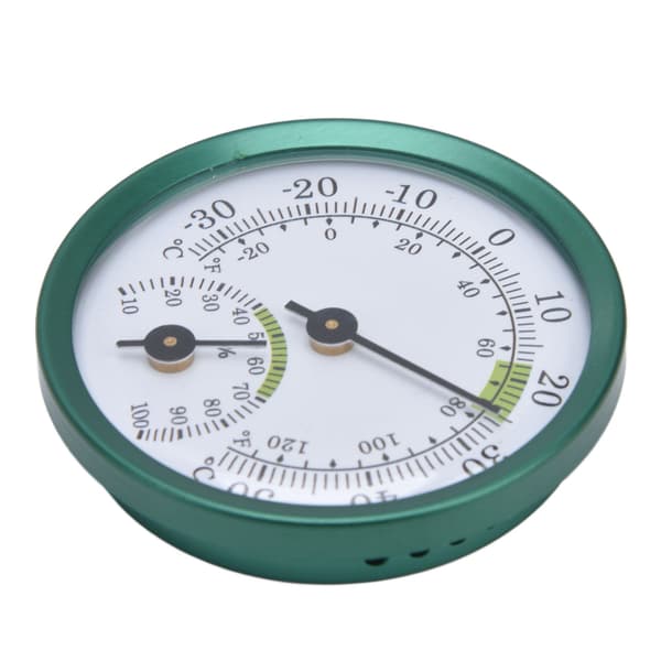 Mini Väggmonterad Termometer Hygrometer Transparent Stor Skärm