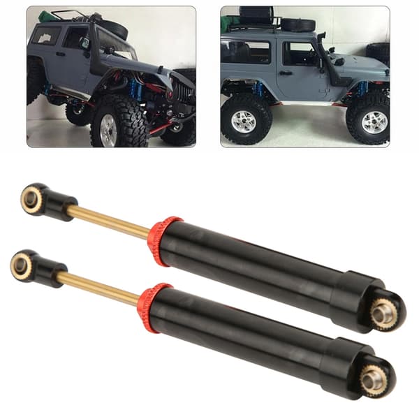 100 mm støddæmper tilbehør passer til SCX10 90046 TRX-4 1/10 RC bil sort