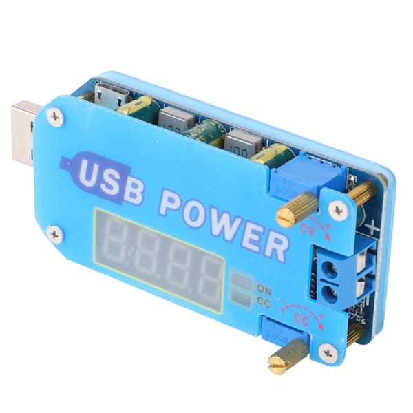 USB Step Up Down Strømforsyningsmodul 5V til 12V Boost Buck Converter 0.5V til 30V 2A 15W