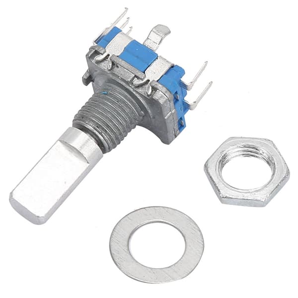 10 stk. EC11 Rotary Encoder Switch Digital Potentiometer med Switch 5 Pin