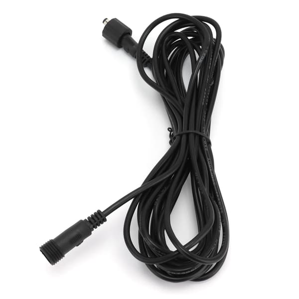 24AWG DC Forlængerkabel Solcelle Spotlight Strømudstyrs Tilbehør