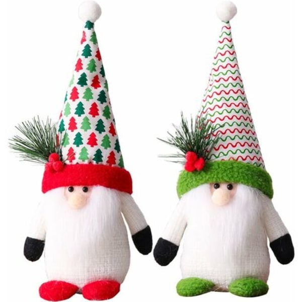 2 joulun pehmotonnisen set Kodinsisustus Gnome Four Seasons Soveltuva ruotsalainen kääpiöpatsas Kahvilan kulmakoriste