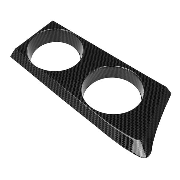 Central Console Kopholderbeslag Udskiftning til E81 E82 E87 E88 1 Serie 120i 2004‑2011 Højre Rat Carbon Fiber Stil
