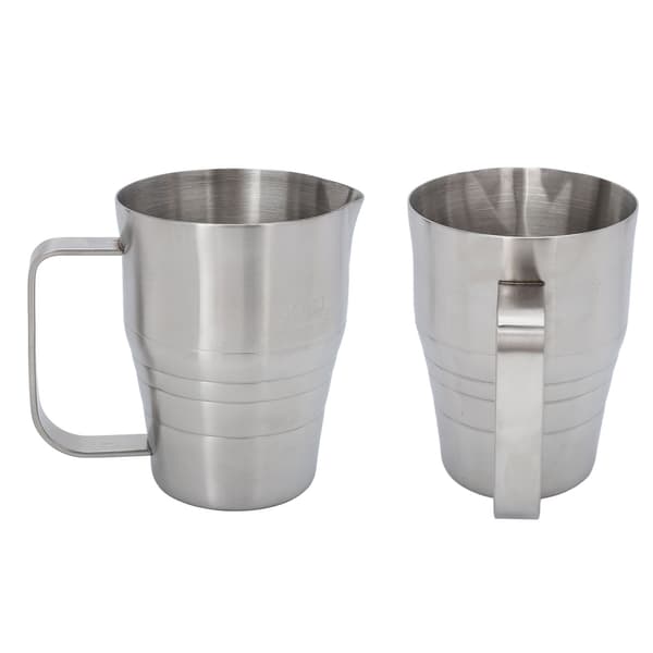 Melkeskumbeger i rustfritt stål 700 ml - Melkeskummer for kaffe til husholdningen