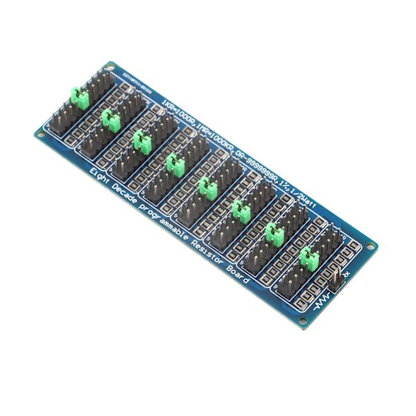 Programmerbart Modstandskort 0.1R til 9999999R 8 Sektioner 0.1R Elektronisk Komponent Præcision