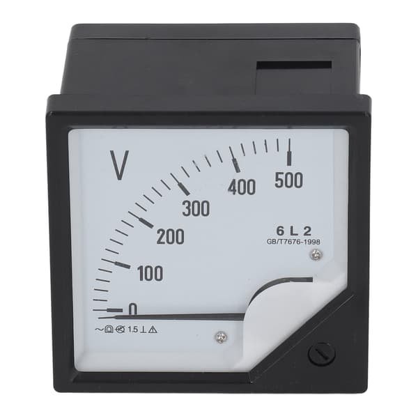 Analogt Voltmeter AC 0-500V Pointer Panel Spenningsmåler for Utstyr
