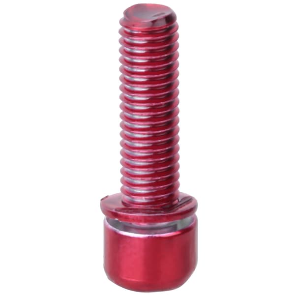 M5x18mm Rød Stål Sykkel Stem Bolt Spacer Styre Deler