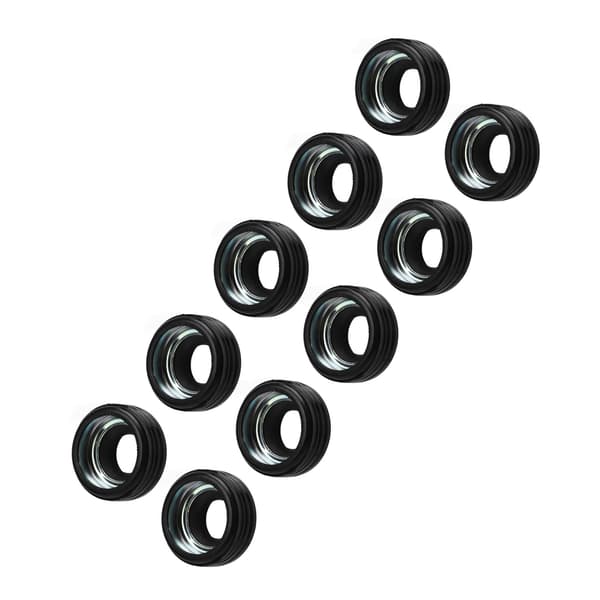 10S AC Kompressor Akseltætningssæt Sort Gummi Cirkulær Olietætning