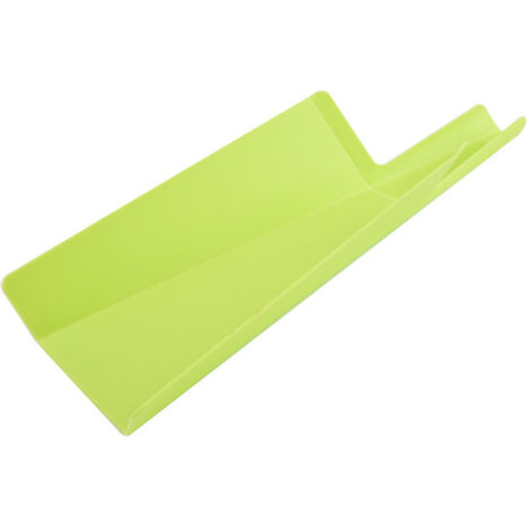 små foldbare skærebrætter, 38 x 21,5 cm, skærebræt, skærebræt i Bisphenol A, tåler opvaskemaskine grøn，