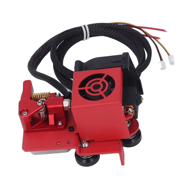 Opgraderet 24V Kort Rækkevidde Dual Gear Direct Drive Ekstrudersæt til Ender 3 3D Printer