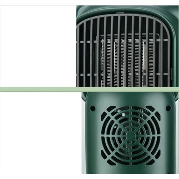 Mini Ceramic Radiator 500 W - Kompakt rumvarmer til kontor, soveværelse, stue