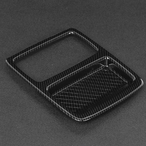 Kullfiberstil Bakre Sete Koppholder Ramme Trim Passer til Honda Accord 10. 2018-2020