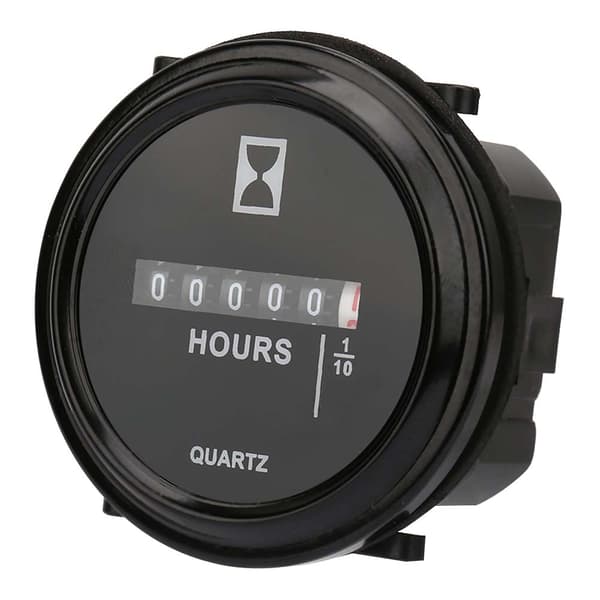 6-80V AC DC 99999,9 Timer Kvartalsvis til Motor Generator Tidtælling