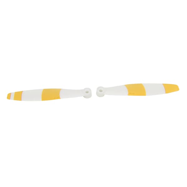 2 par RC Drone 4726F Propeller Tilbehør Støyreduksjon Passer for DJI Mavic Mini (Hvit Gul)
