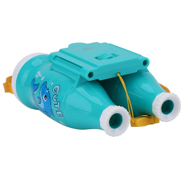 6x Mini Lätta Kikare med Rem Blå Leksaker för Barn