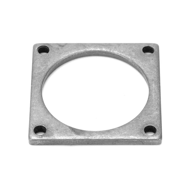 Robotreservedele i rustfrit stål - gevindplade (39x39 mm)