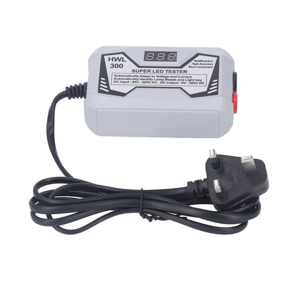 Super LED-tester Lampeperlestripe TV-bakgrunnsbelysning Reparasjon Inspeksjon Testing Grå 85-265V UK-plugg