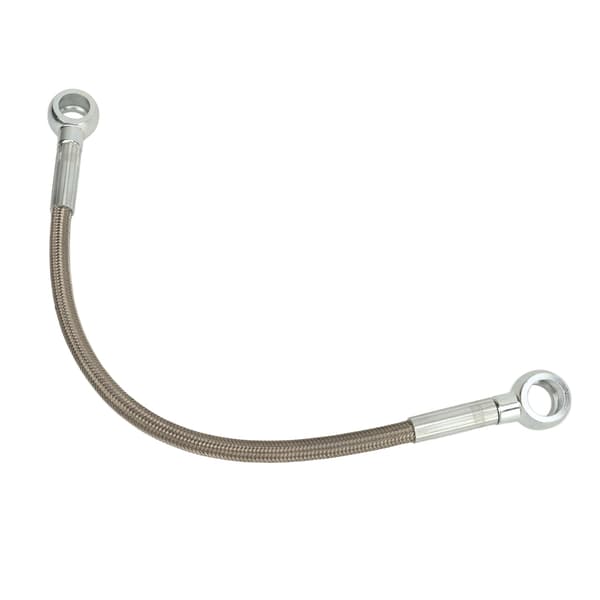 Oljetilførselslange 11361705532 Rustfritt stål Rustfri Turbo Oljetilførselsledning for E36 E46 E39 E85 E86