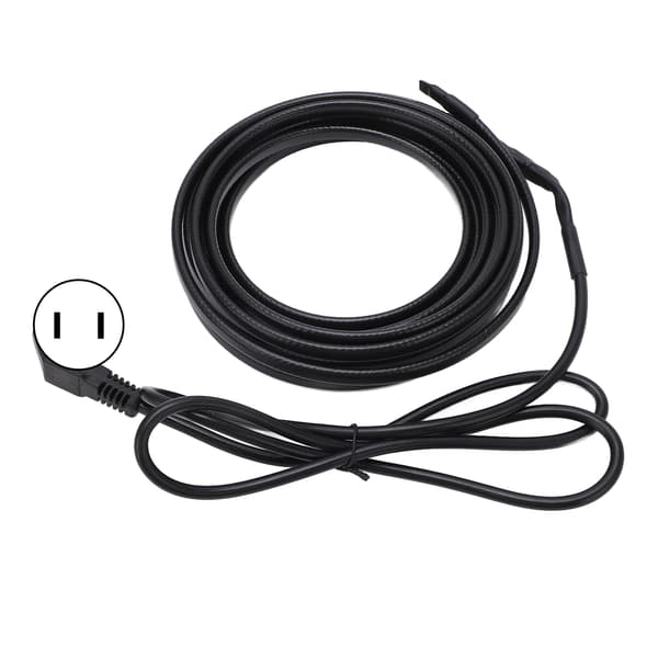Selvregulerende varmekabel 5 meter med plugg for vinter USA Plugg 110V