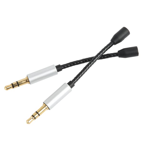 MMCX til 3,5 mm adapterkabel gullbelagt OFC-kjerne tapsfri lyd