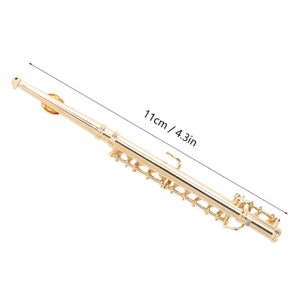 Mini gullfløyte modell - Musikkinstrumentgave til hjemmet