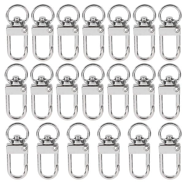 20 stk Metal Snap Hooks Swivel Eye Snap Hook Swivel Hook